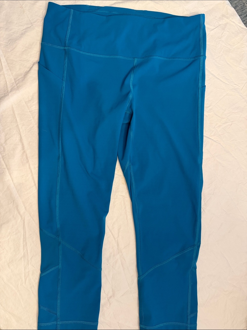 lululemon athletica Teal Blue Leggings 5 pocket